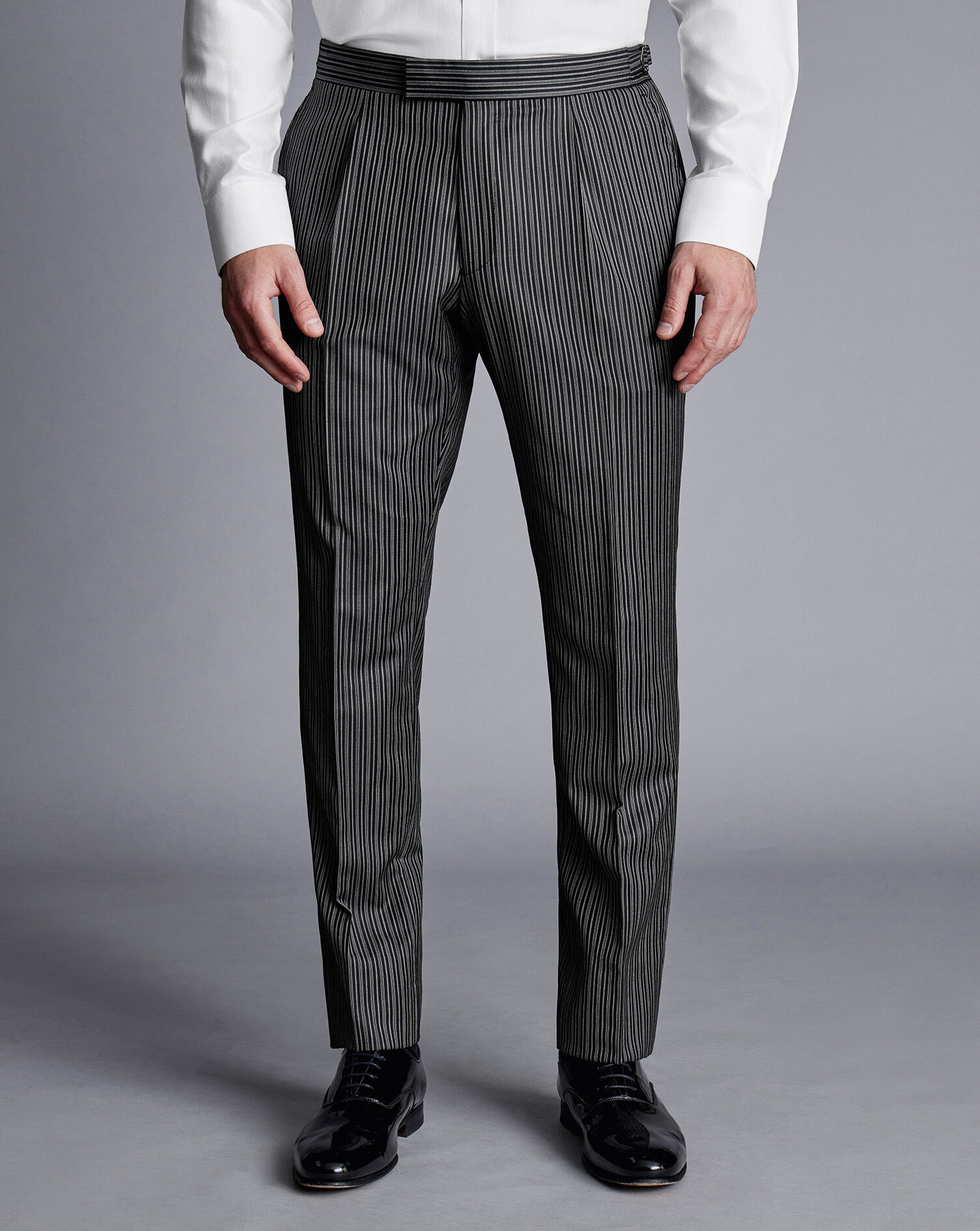 High-rise slim suit pants in black - Toteme | Mytheresa