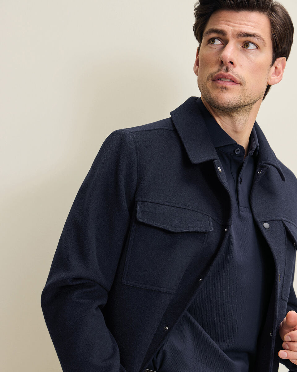 Smart Pique Polo - Navy