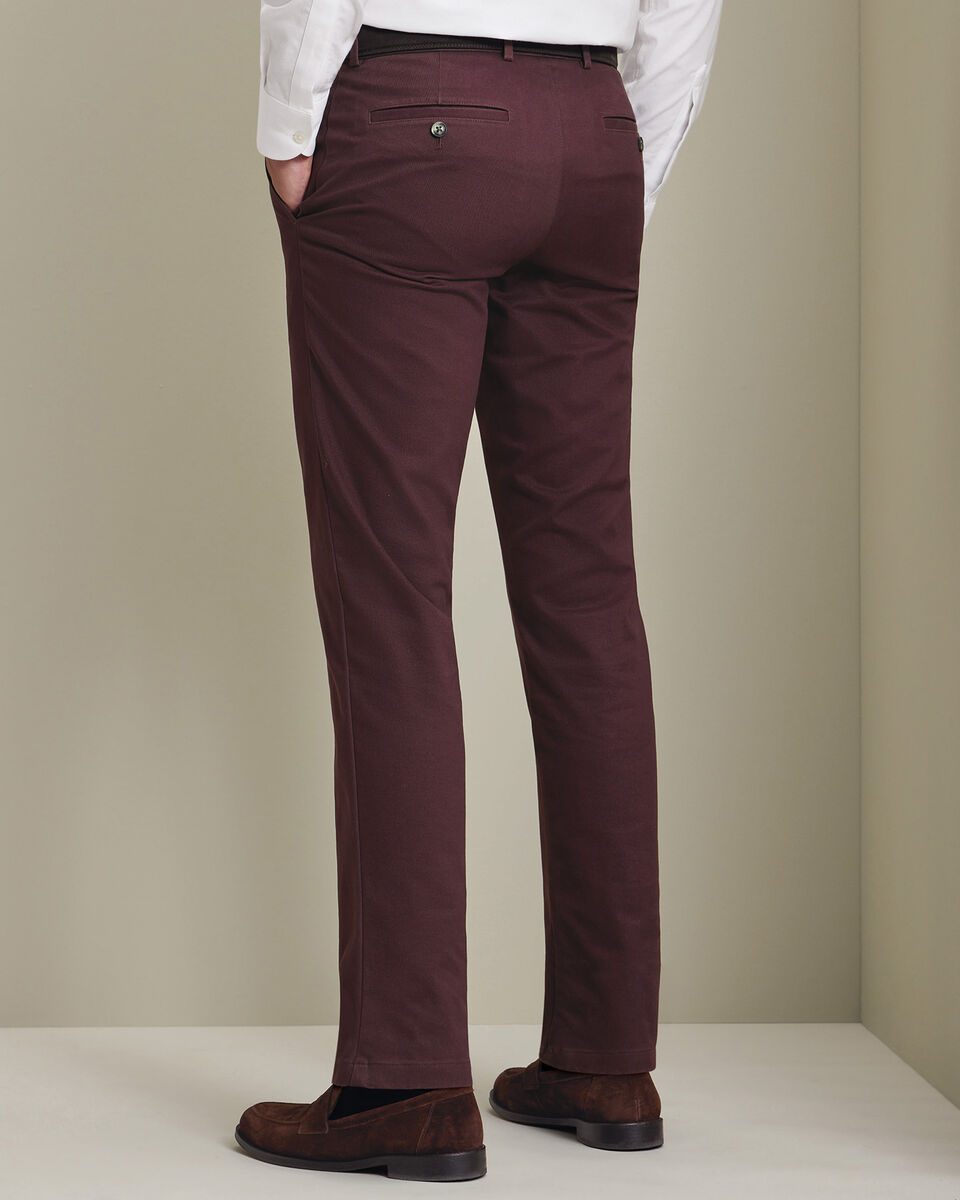 Chino Ultimate sans repassage - Bordeaux