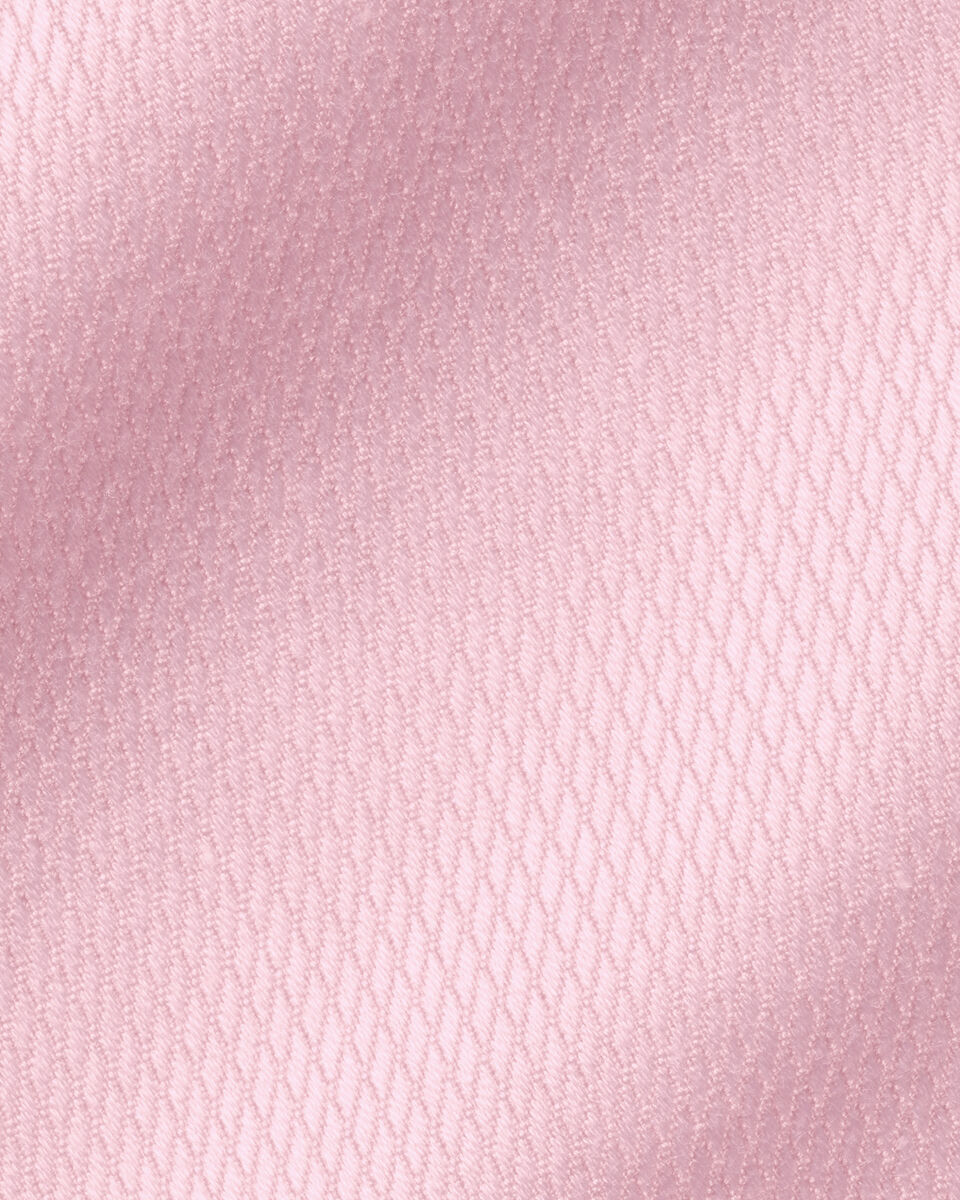 SemiSpread Collar Egyptian Cotton Windsor Weave Shirt Pink Charles