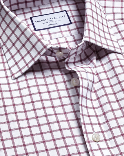Men's Slim Fit Classic Pink Check Dress & Formal Shirts | Charles Tyrwhitt  US