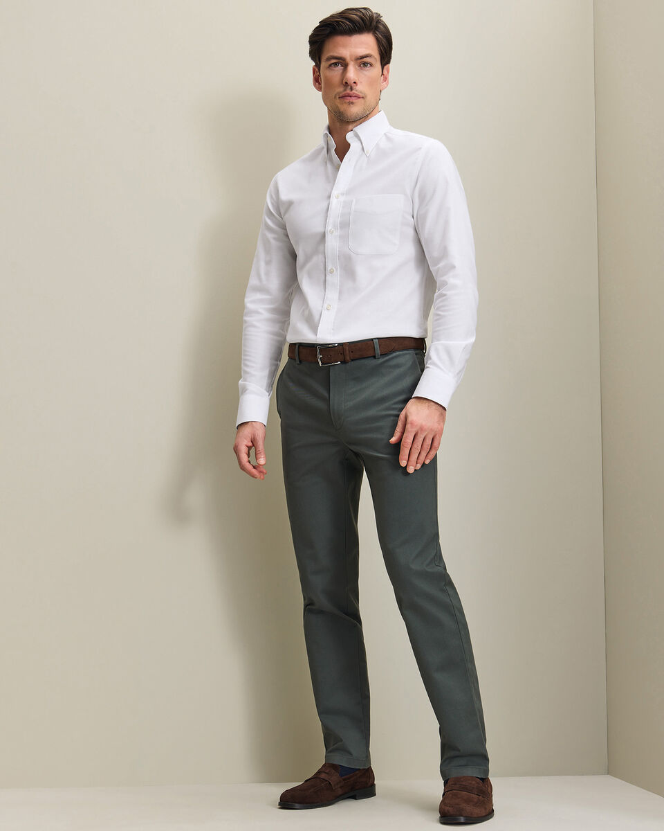 Chino Ultimate sans repassage - Vert