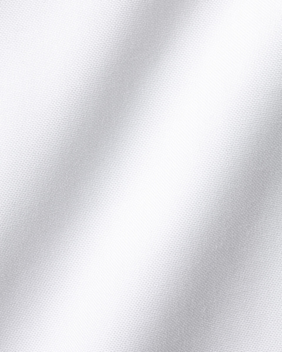 Button-Down Collar Non-Iron Shirt - White | Charles Tyrwhitt