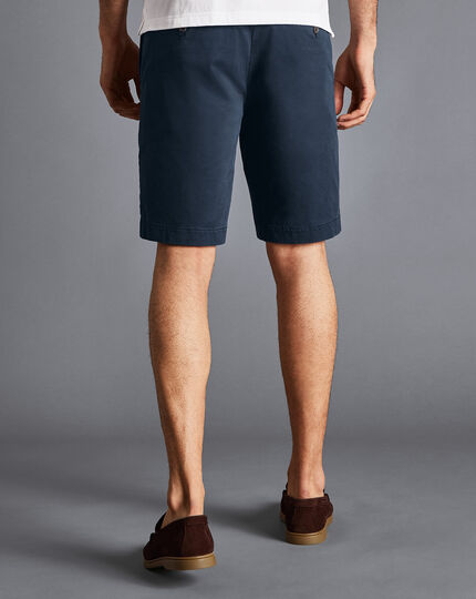 Cotton Shorts - Ink Blue