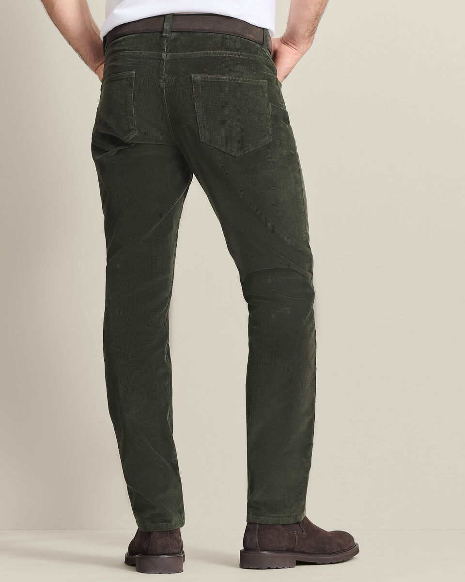 Corduroy 5 Pocket Pants - Forest Green
