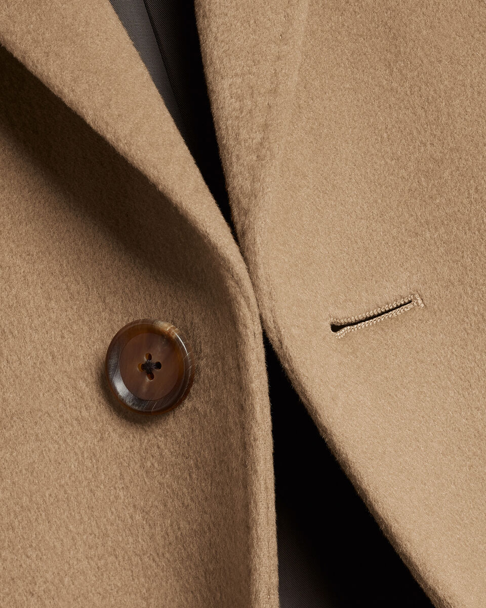 Wool Overcoat - Stone