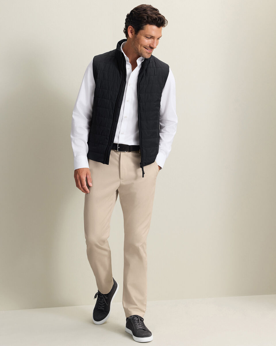 Lightweight Quilted Gilet - Black
