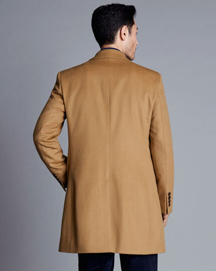 Wool Overcoat - Camel