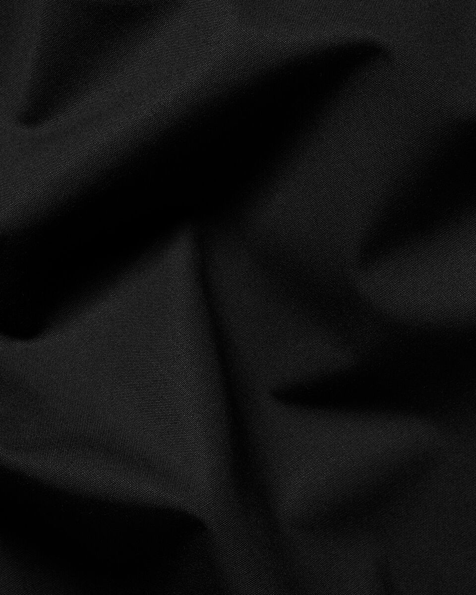 Non-Iron Stretch Poplin Shirt - Black
