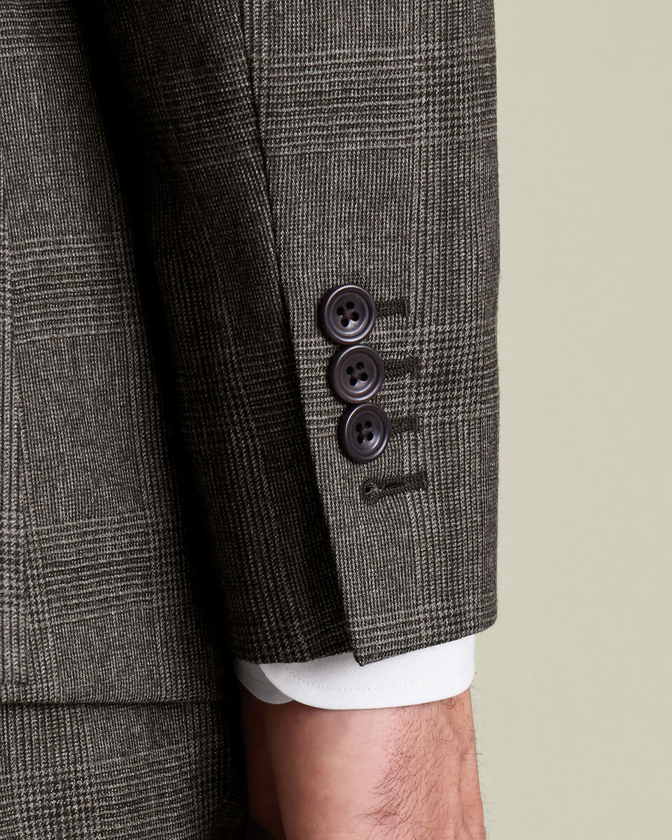 Ultimate Performance Check Suit - Mocha