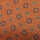 open page with product: Geo Print Silk Pocket Square - Burnt Orange