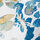 open page with product: Krawatte aus Liberty Fabrics mit Blumenmuster - Kobaltblau