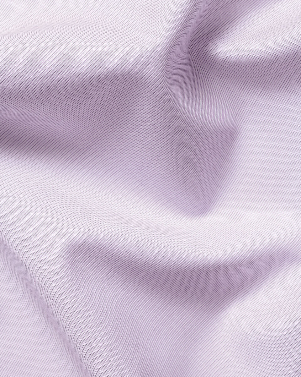 Non-Iron Stretch Poplin Shirt - Lilac Purple