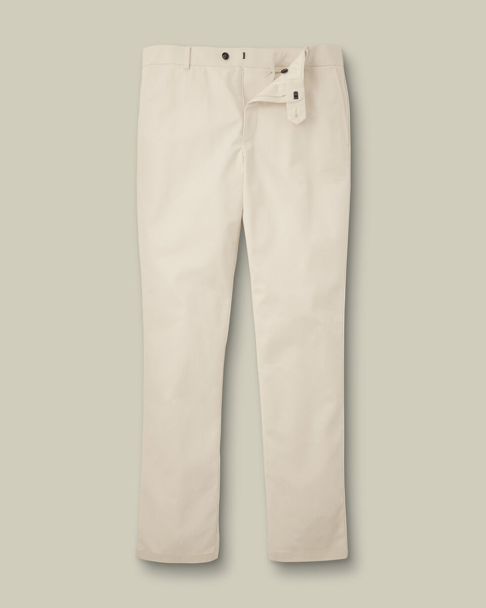 Chino Ultimate sans repassage - ivoire