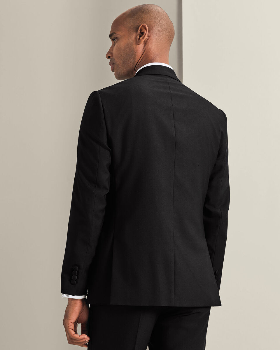 Double Breasted Dinner Suit - Black