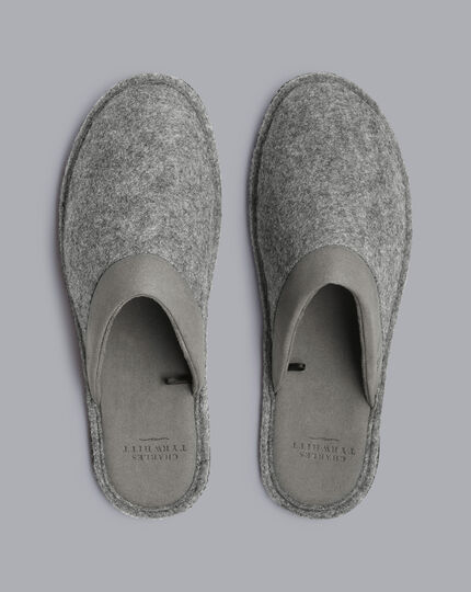 Slippers - Light Grey