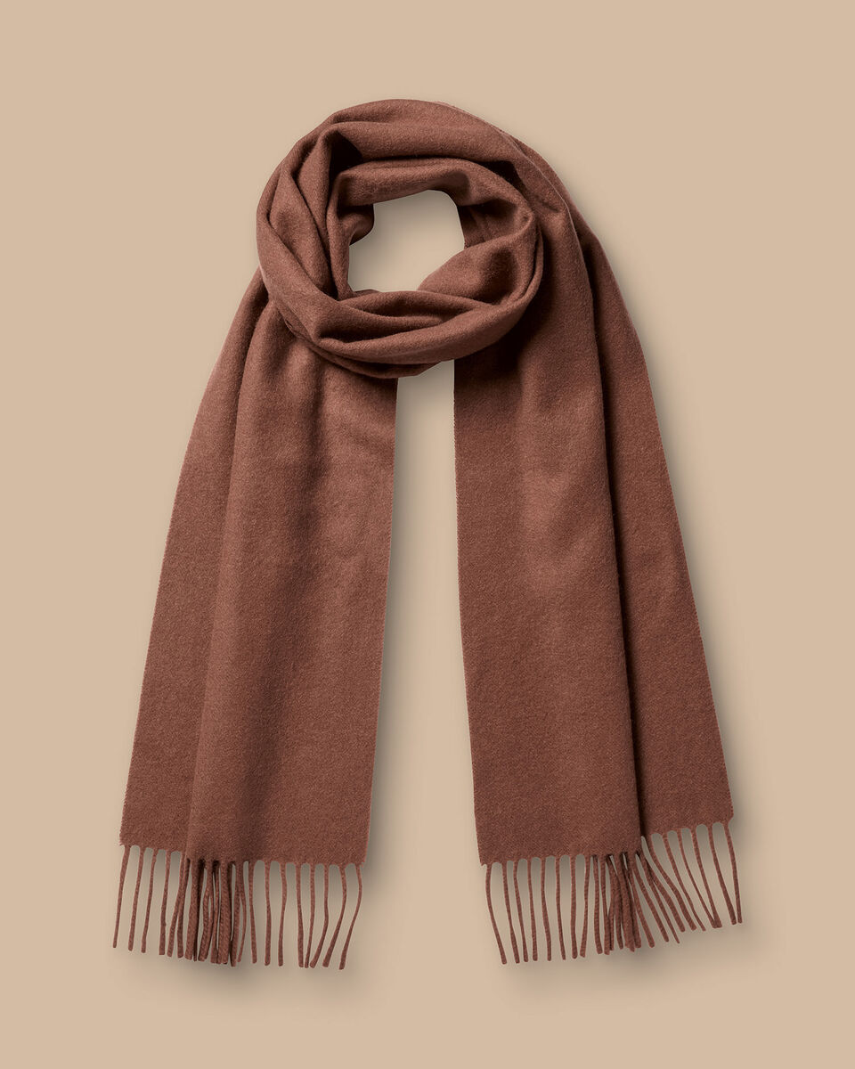 Cashmere Scarf - Camel