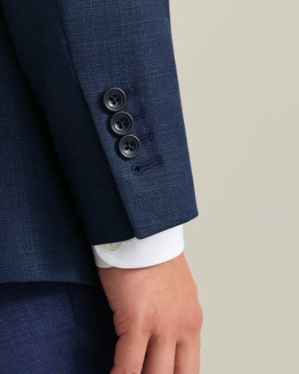 Italian Luxury Suit Jacket - Indigo