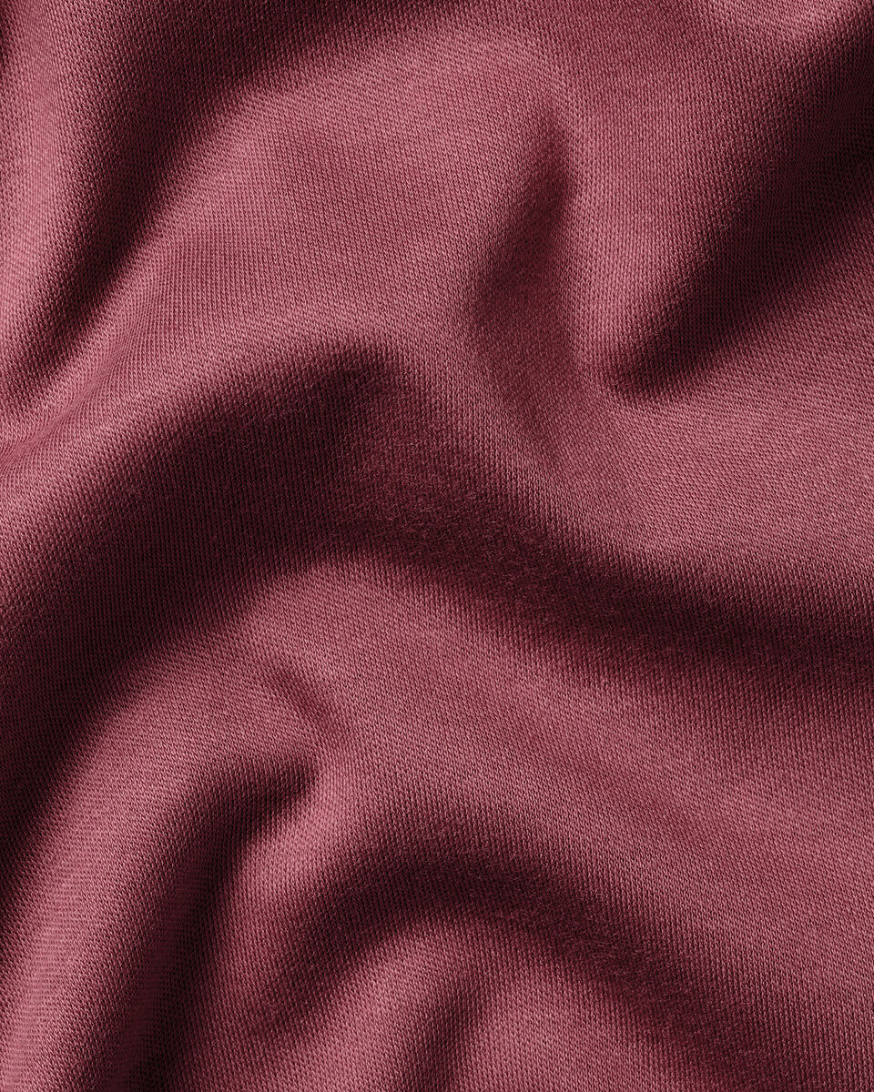 Smart Jersey Polo - Dark Pink