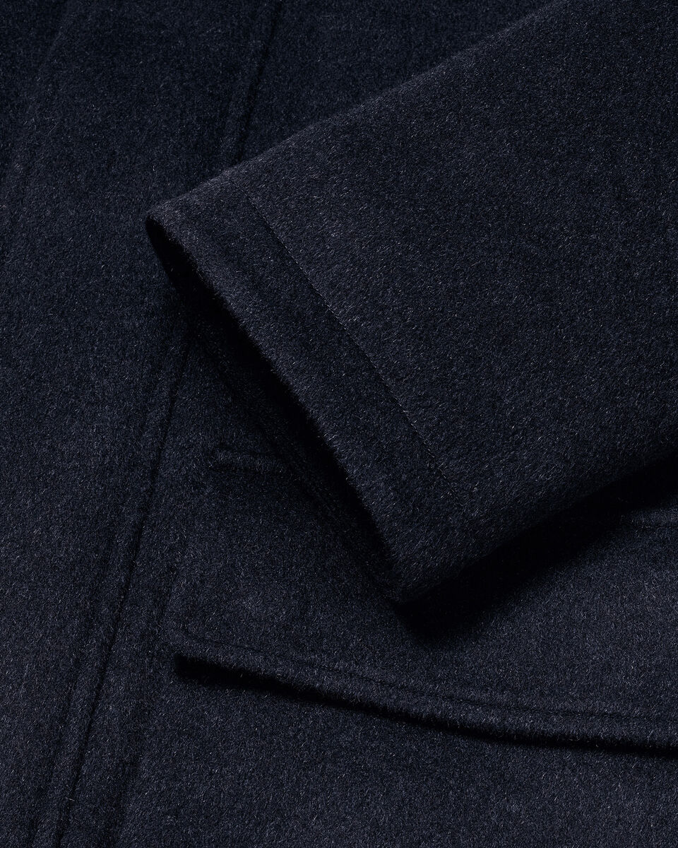 Wool City Coat - Navy