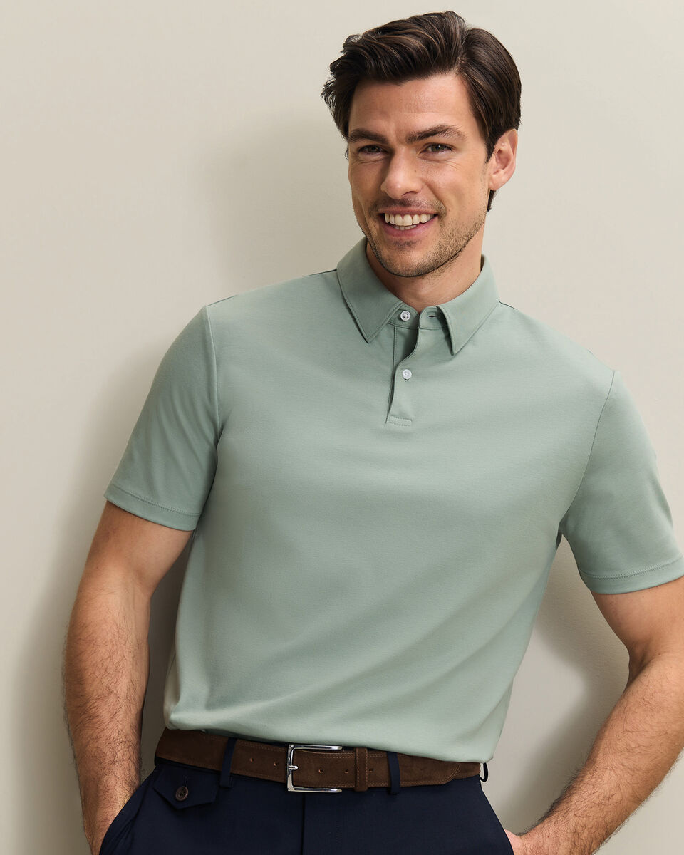 Jersey Polo - Light Green