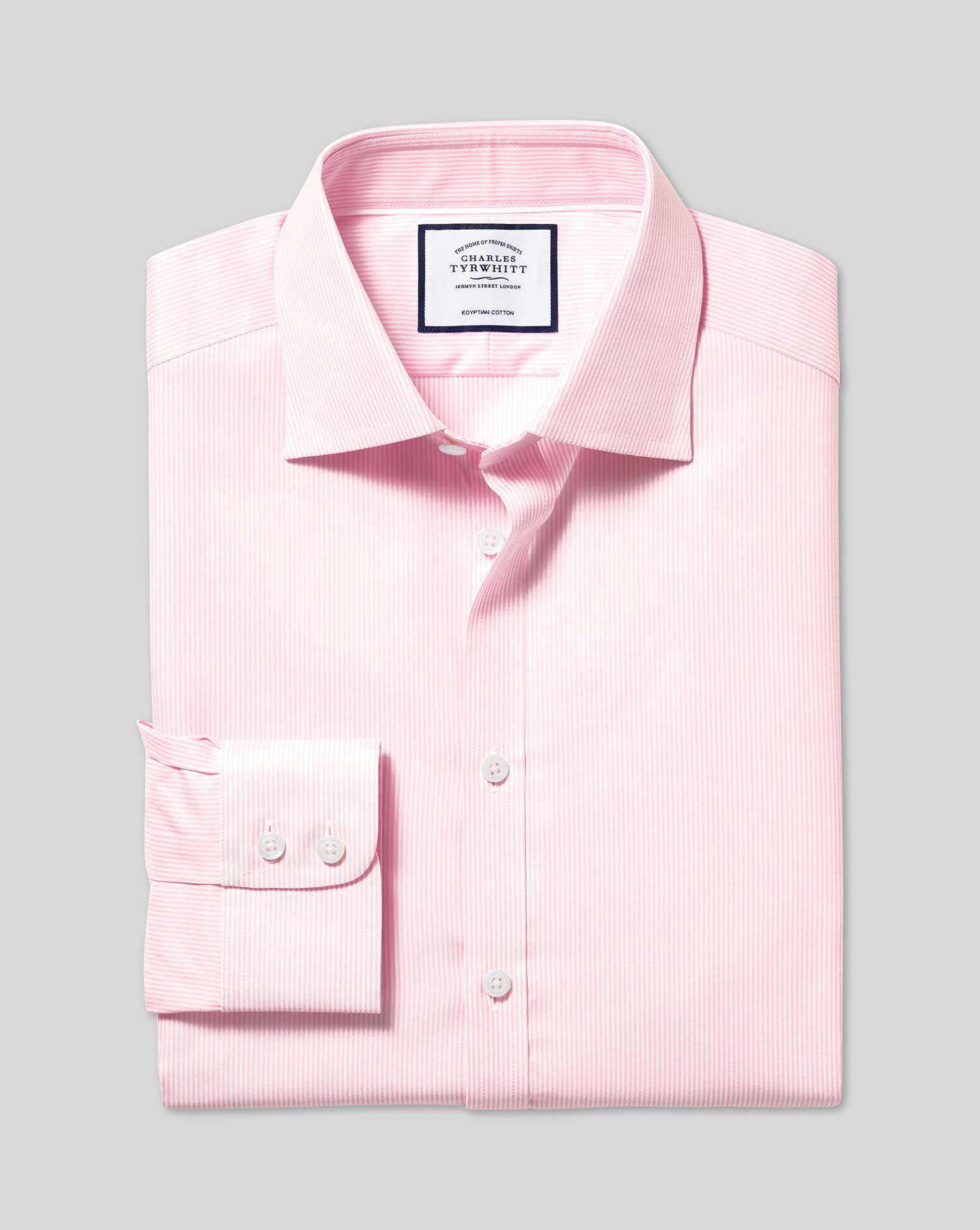 Semi-Cutaway Collar Egyptian Cotton 