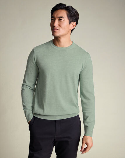 Men's Green Sweaters | Charles Tyrwhitt US