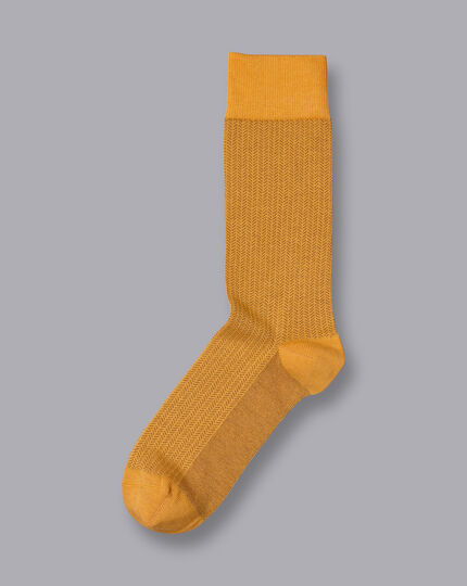 Textured Socks - Sunflower