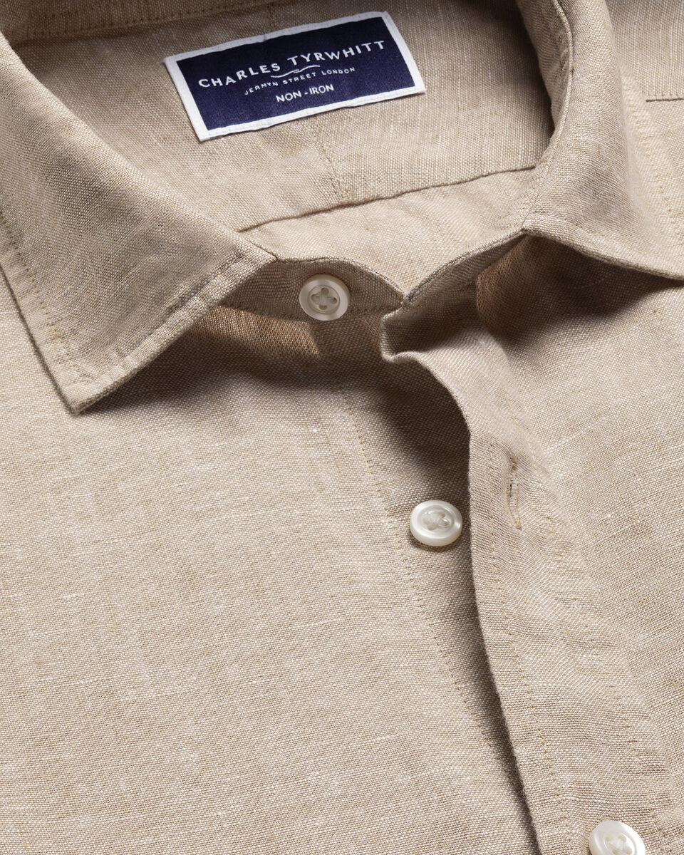 Chemise en pur lin - Gr&egrave;ge