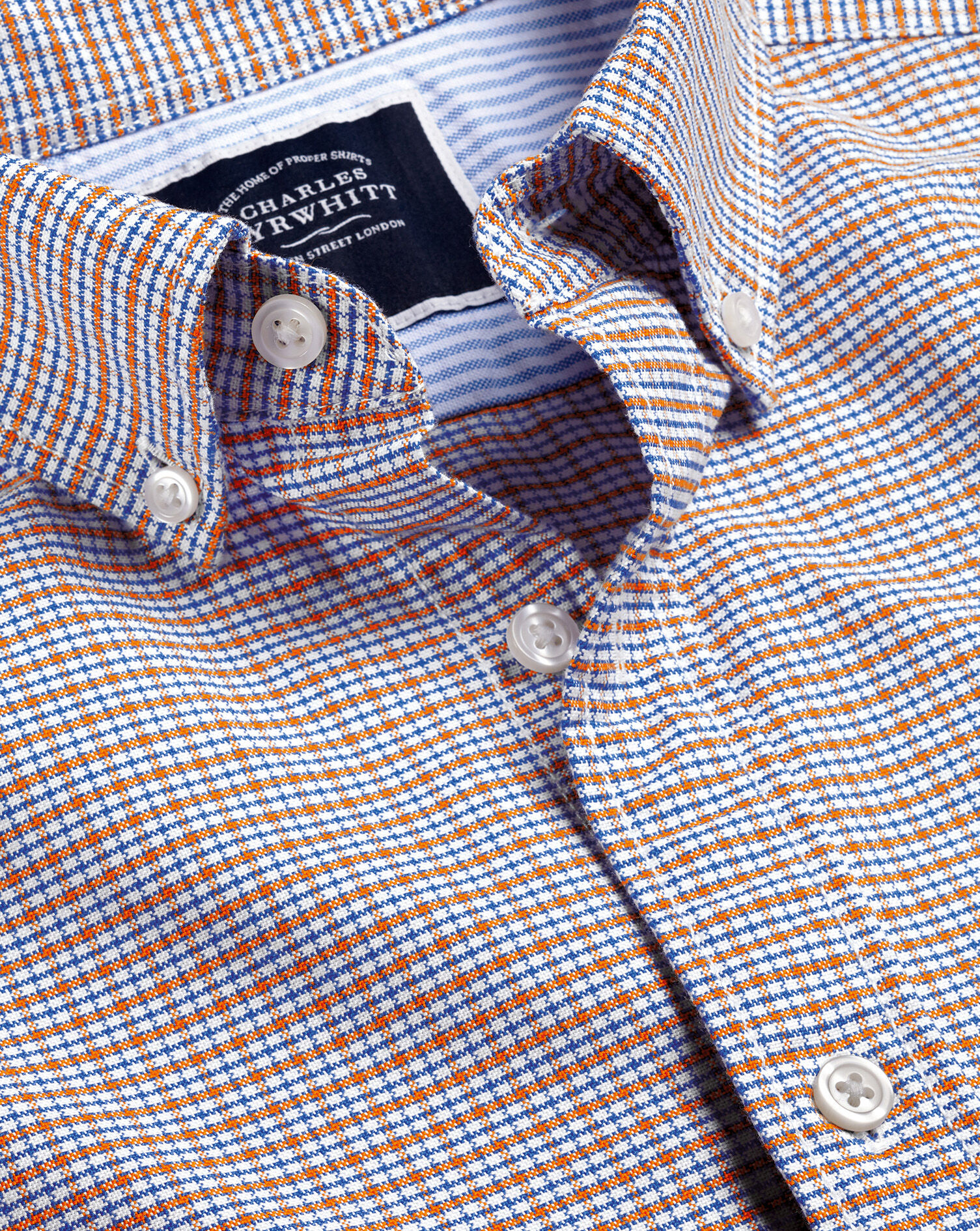 Men's Oxford Weave Shirts | Charles Tyrwhitt