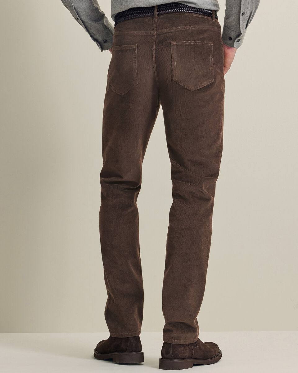 Corduroy 5 Pocket Pants - Chocolate
