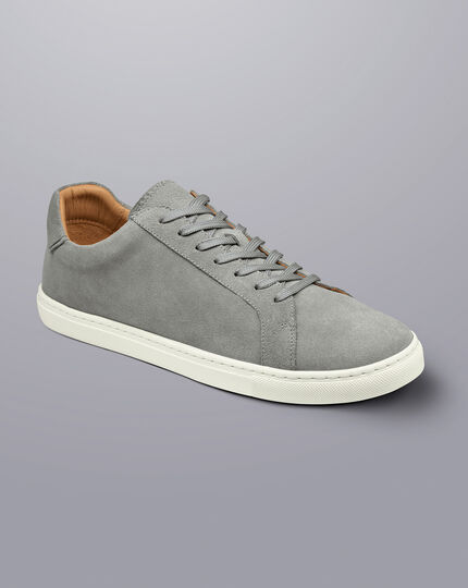 Suede Sneakers - Gray