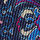 open page with product: Italian Double Face Paisley Print Silk Tie - Navy Multi