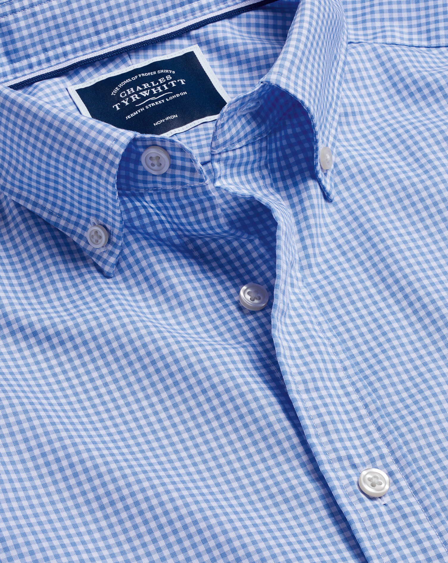 Men's Blue Check Shirts & Flannel Shirts Charles Tyrwhitt — free download