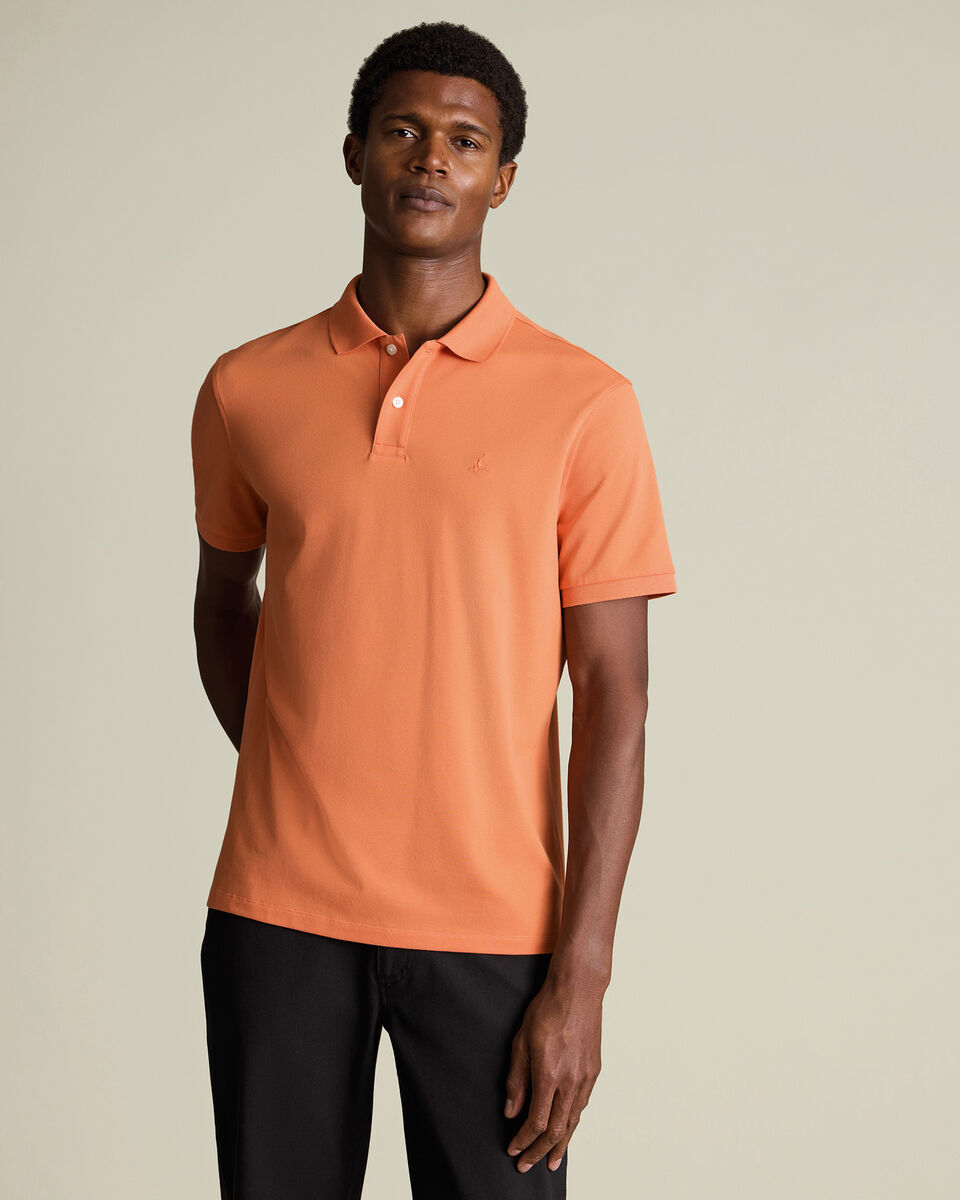 Pique Polo - Orange