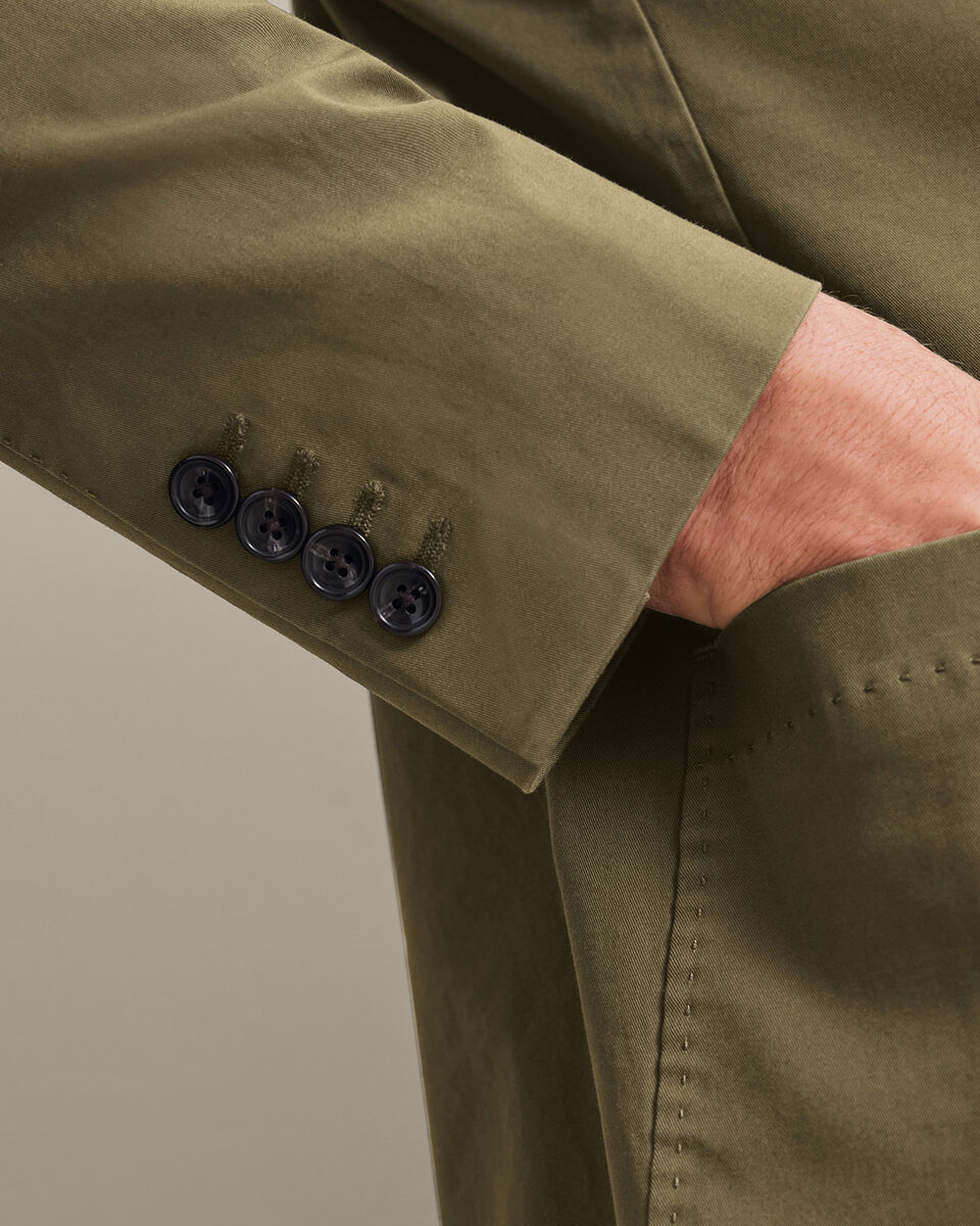 Veste en coton &ndash; Vert Olive