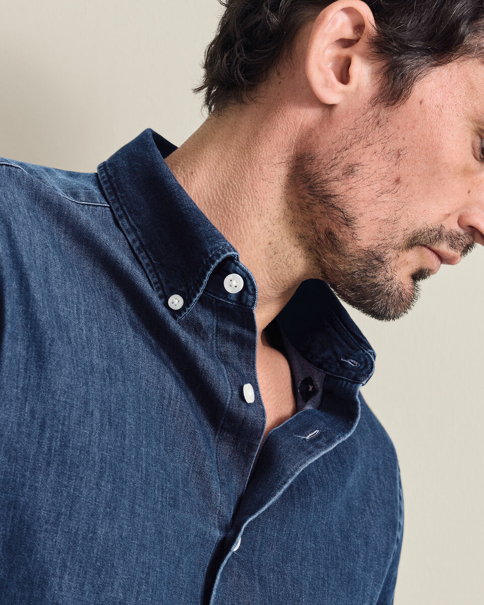 Denim Shirt - Indigo Blue