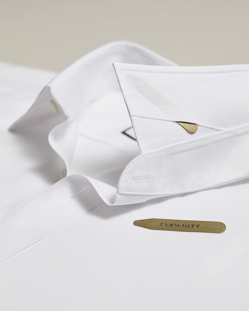 Non-Iron Twill Performance Shirt - White