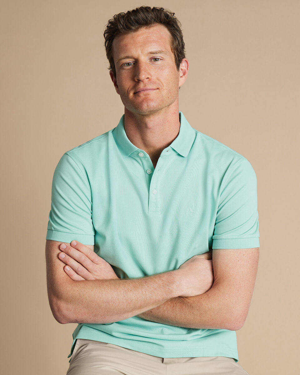 Tyrwhitt Pique Polo - Spearmint
