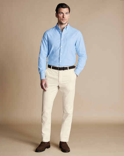 Ultimate Non-Iron Chinos - Ivory