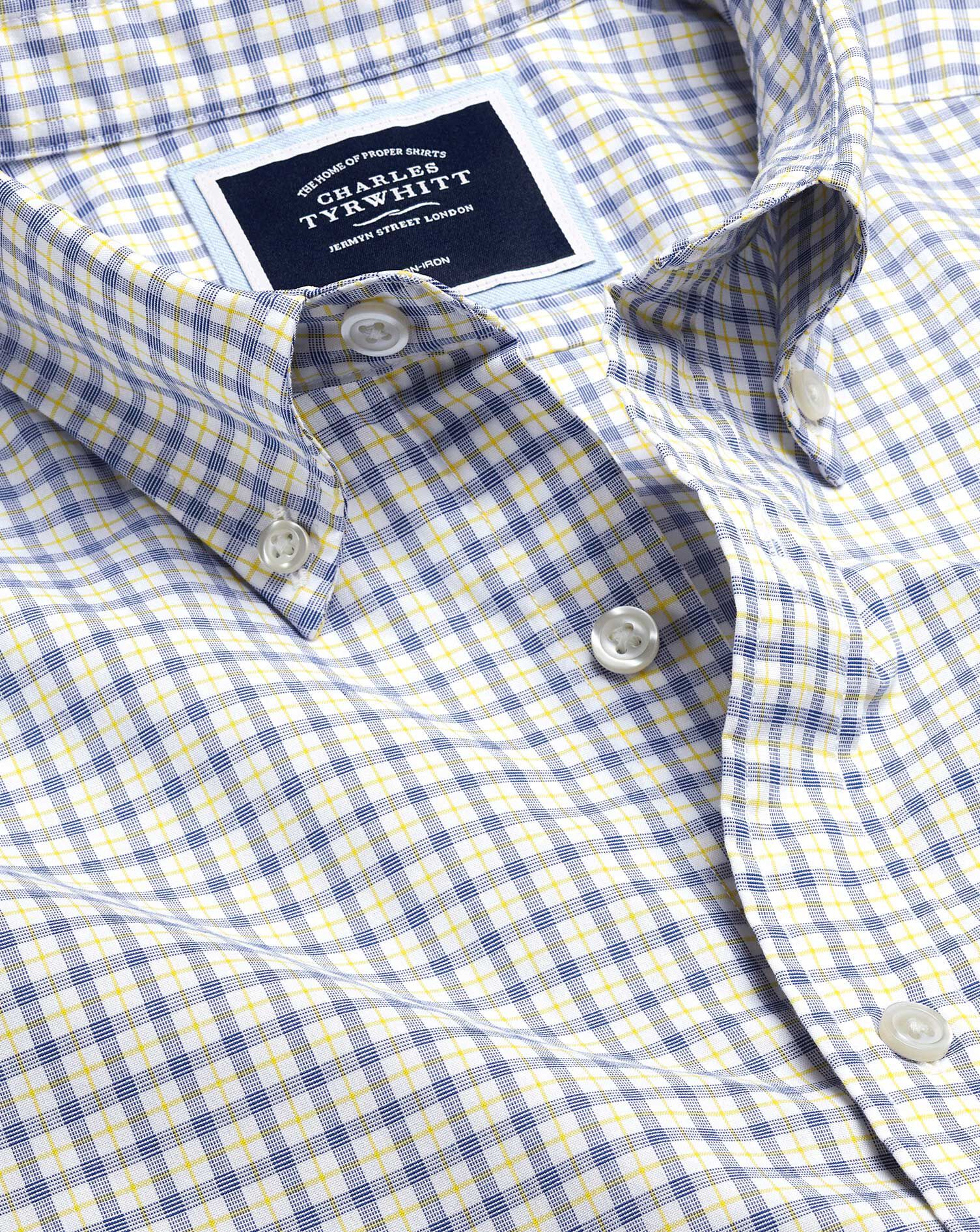 Button-Down Collar Non-Iron Stretch 