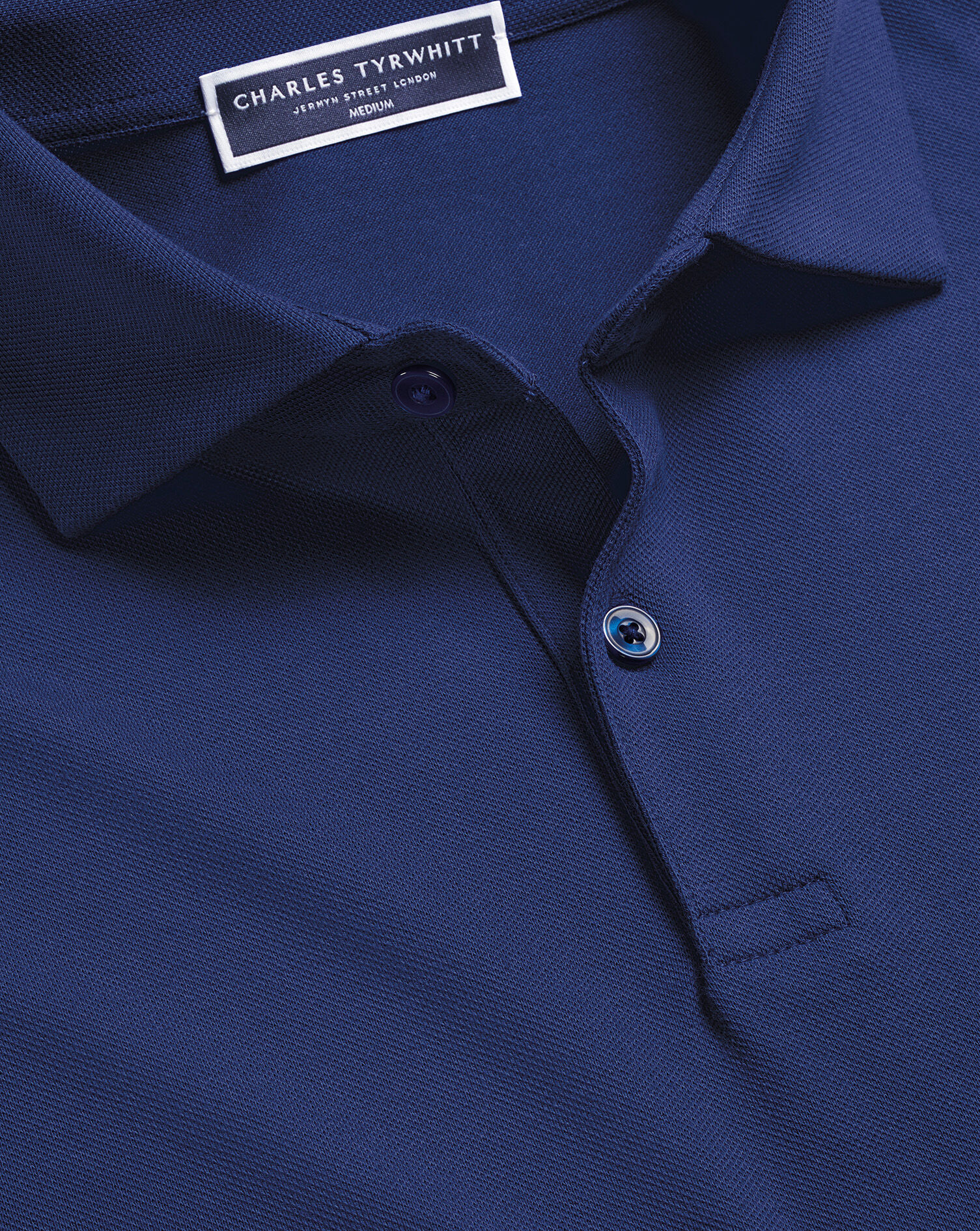 Smart Pique Polo - Royal Blue