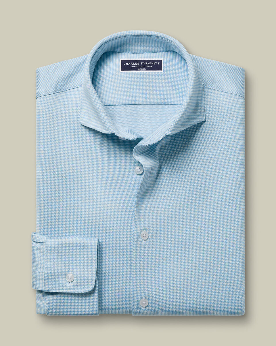 Performance Stretch Shirt - Light Blue