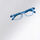open page with product: Semi-Spread Collar Non-Iron Glasses Print Shirt - Cornflower Blue