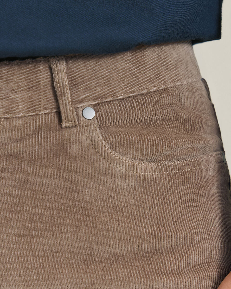 Corduroy 5 Pocket Pants - Mocha