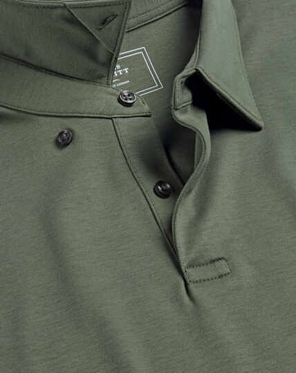 Men'S Green Polos Shirts | Charles Tyrwhitt