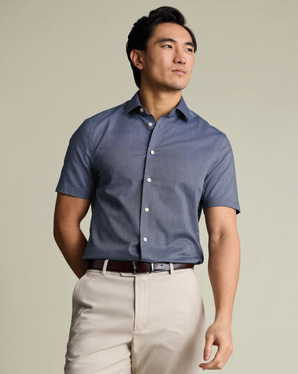 Men's Short sleeve Dress & Formal Shirts | Charles Tyrwhitt US