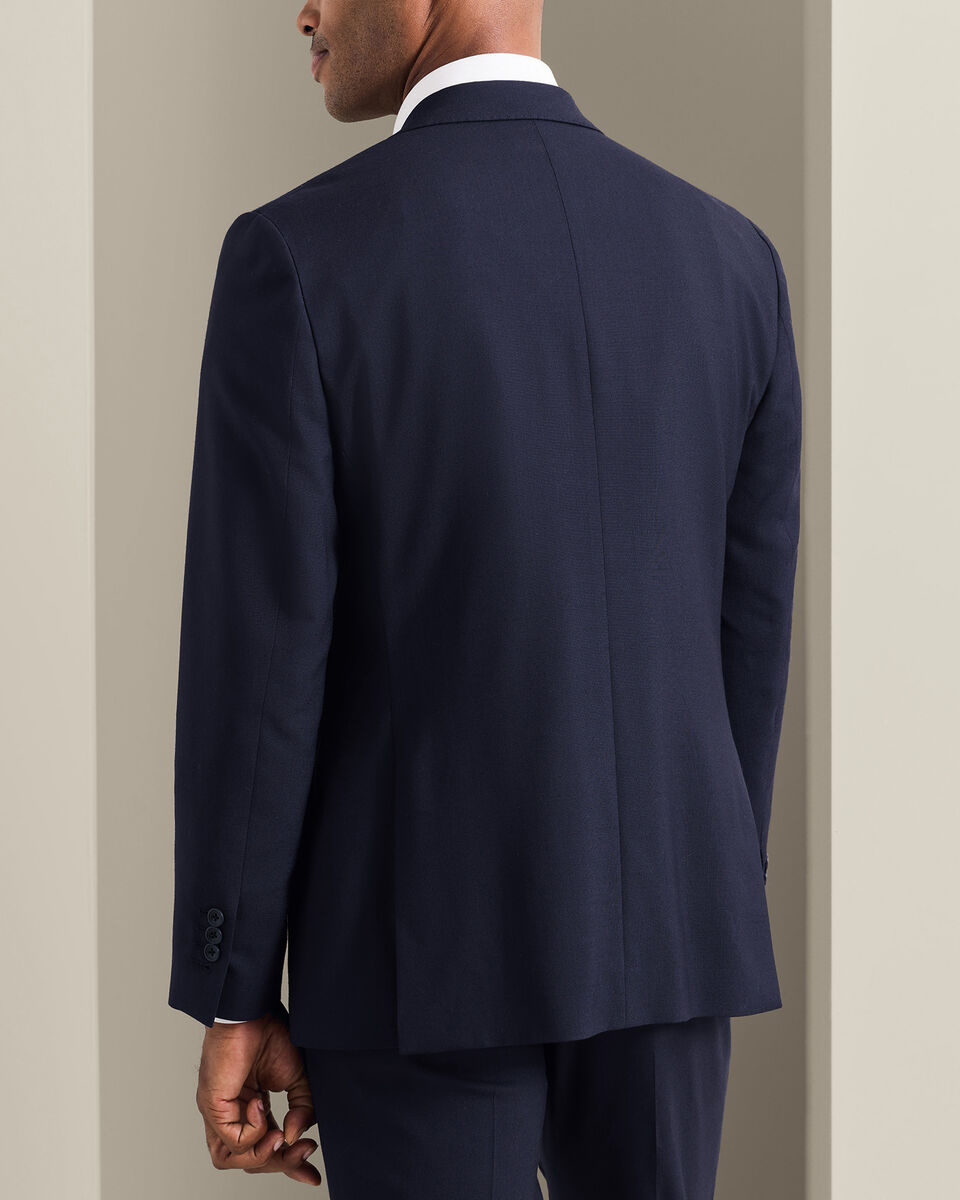 Double Breasted Ultimate Performance Suit - Dark Navy