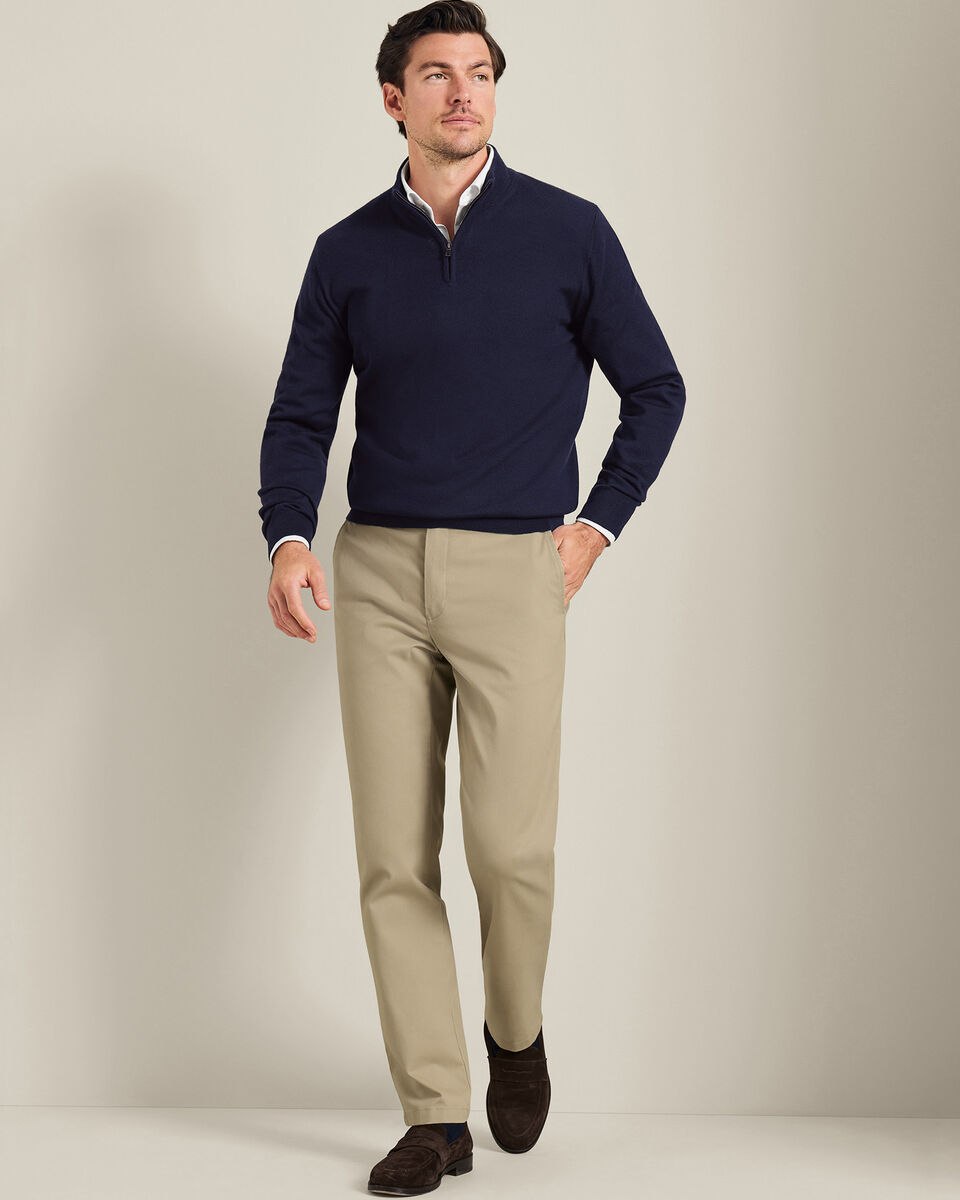 Ultimate Non-Iron Chinos - Taupe