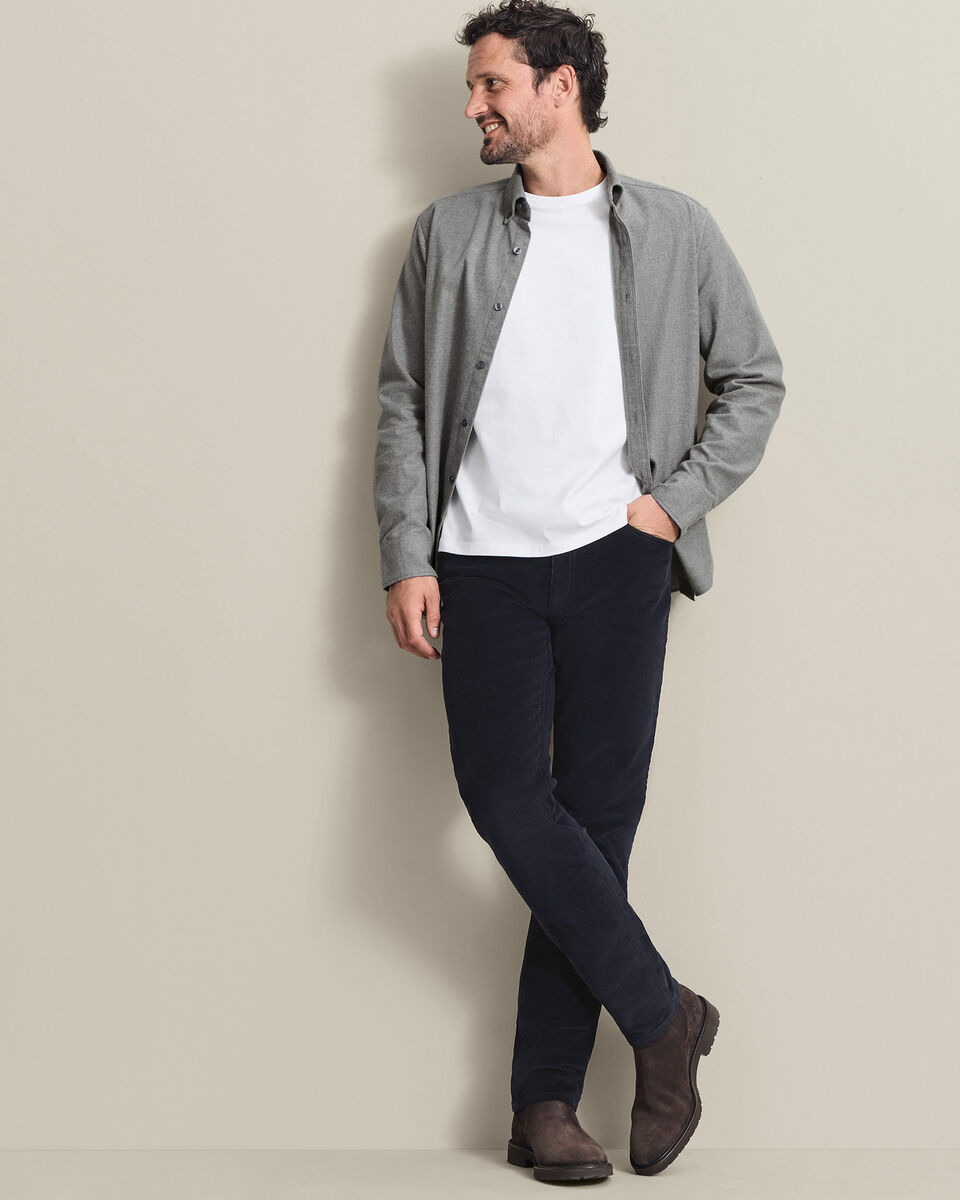 Corduroy 5 Pocket Pants - Navy